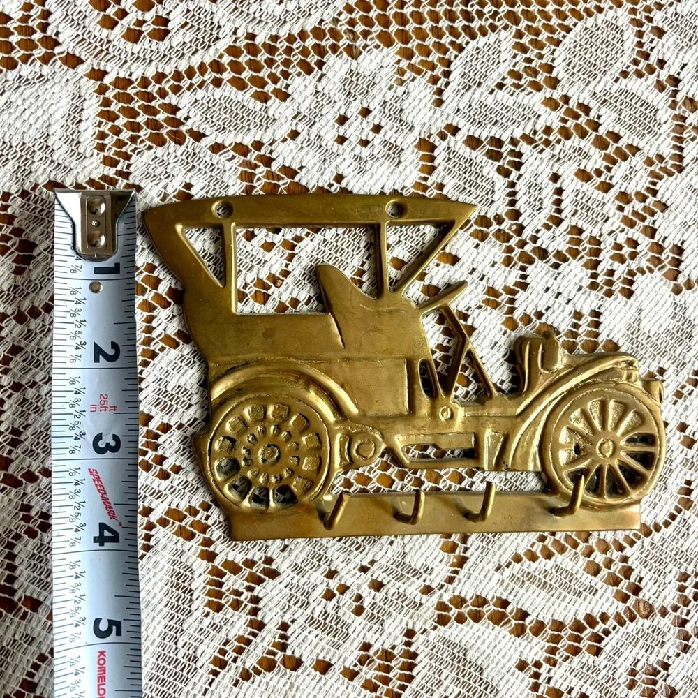 Vintage solid brass